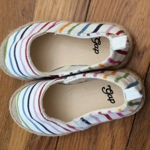 Brand New GAP Striped Espadrilles